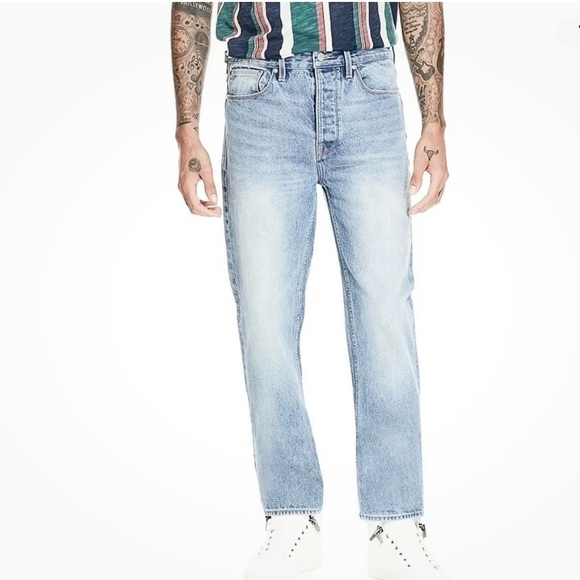 Guess 1981 Slim Straight Jeans - Picture 2 of 13